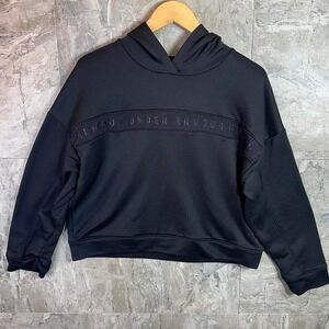 Black Under Armour hoodie Woman's Medium #casualwear